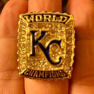 Kansas City World Series Championship ring replica